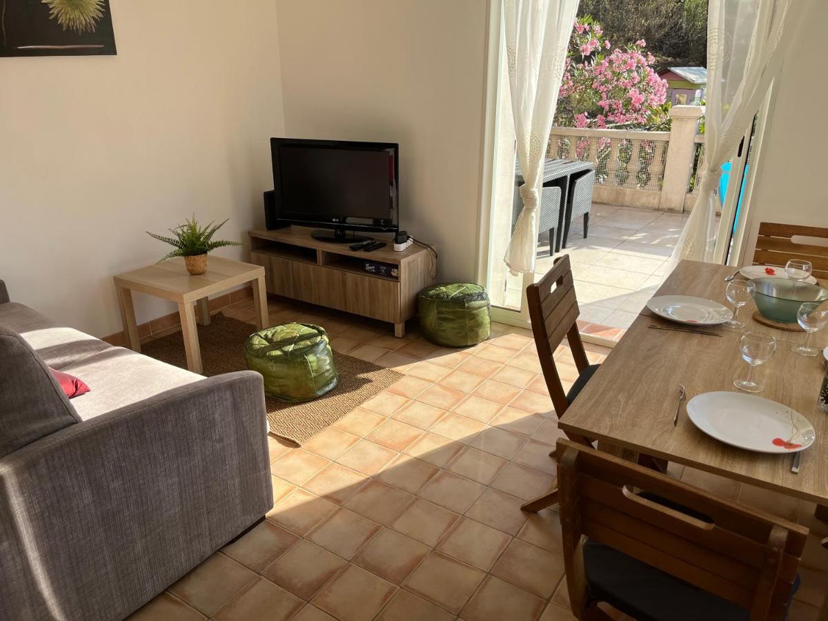 La Casa Calanquaise - Mer A 250M Accessible A Pied - T2 Spacieux Independant - Terrasse Ombragee 昂叙埃拉雷东 外观 照片